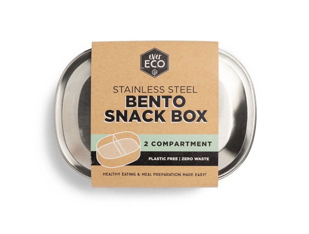 Ever Eco Stainless Steel Bento Box (2 compartment, 580ml)