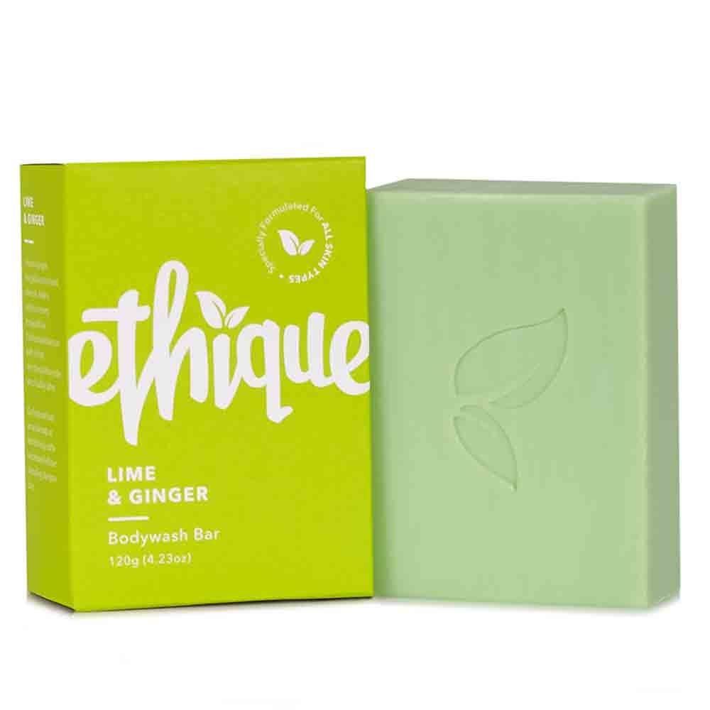 Ethique Bodywash Bar Lime & Ginger (120g) - Goods that Give