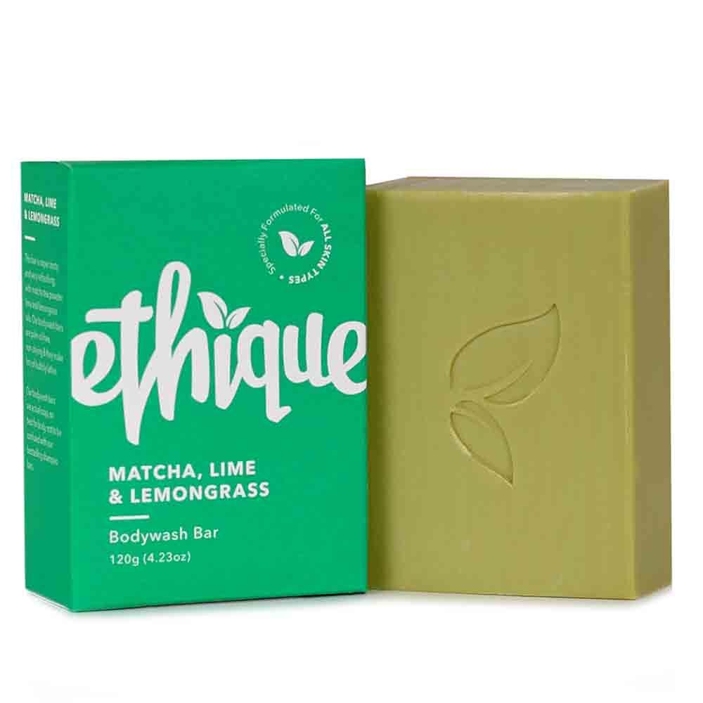Ethique Bodywash Bar Matcha, Lime & Lemongrass (120g) - Goods that Give