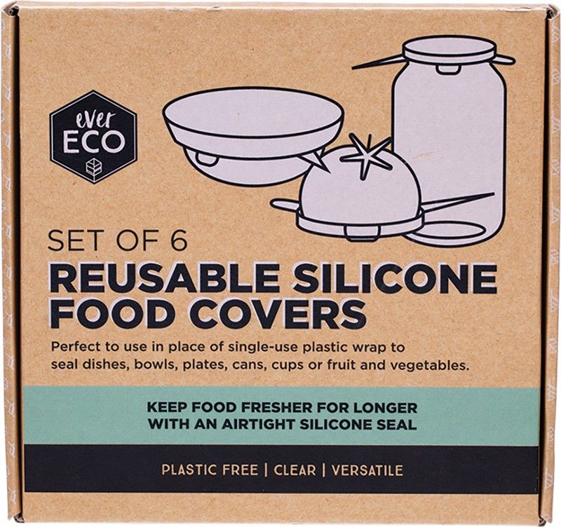 Silicone Food Covers Set of 6 - Goods that Give