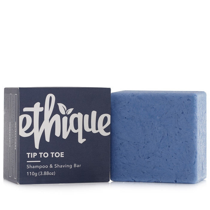 Ethique Solid Shampoo And Shaving Bar - Tip-To-Toe (110g)