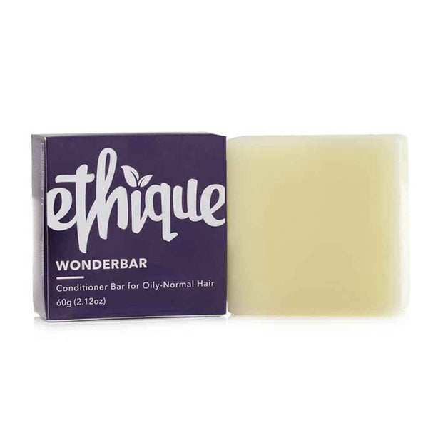 Ethique Conditioner Bar Wonderbar - Conditioner for Oily to Normal Hair (60g) - Goods that Give
