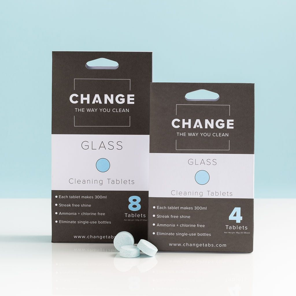 CHANGE Glass Cleaning Tablets