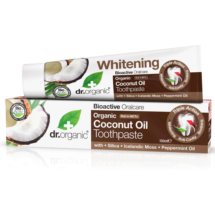 Dr Organic Toothpaste Organic Virgin Coconut Oil - 100ml