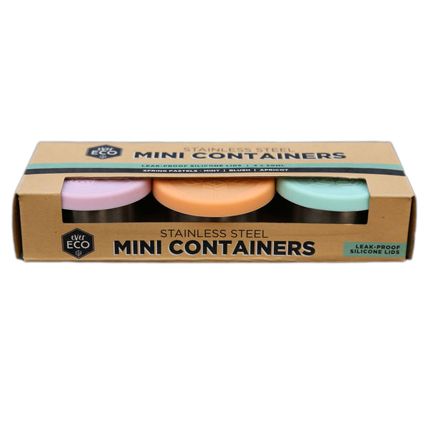 Stainless Steel Mini Containers - Goods that Give
