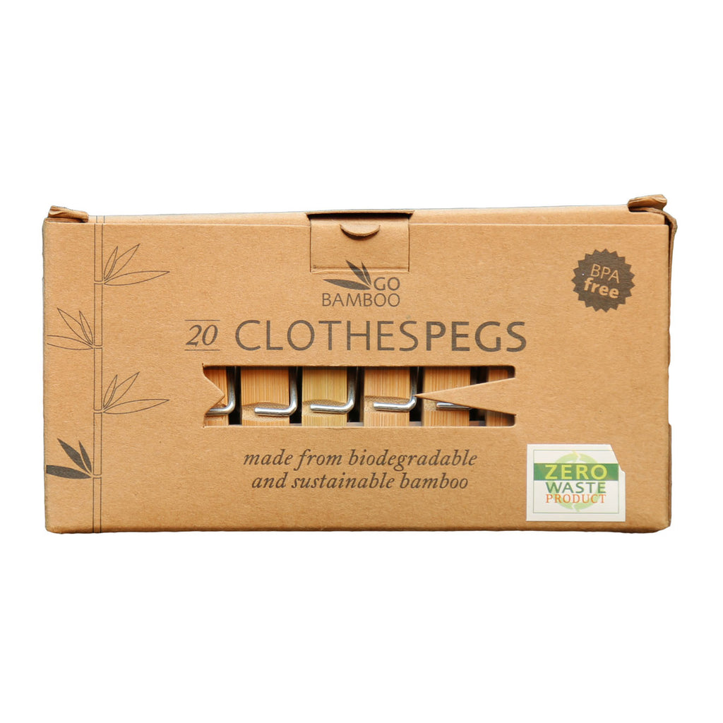 Bamboo Clothes Pegs - Goods that Give